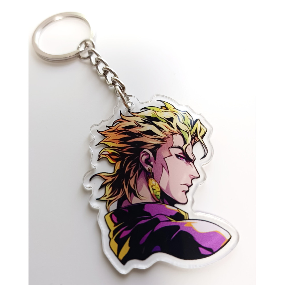 Брелок акриловый аниме JoJo’s Bizarre Adventure Діо Брандо