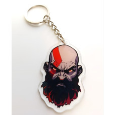 Брелок акриловий God of War Кратос