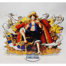 Колекційна акрилова фігурка аніме One Piece ( Великий куш  ) Манкі Д. Луффі 165мм