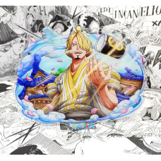Колекційна акрилова фігурка аніме One Piece ( Великий куш  ) Санджи 165мм