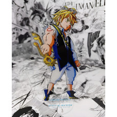 Колекційна акрилова фігурка аніме The Seven Deadly Sins ( Сім смертних гріхів ) Меліодас 165мм
