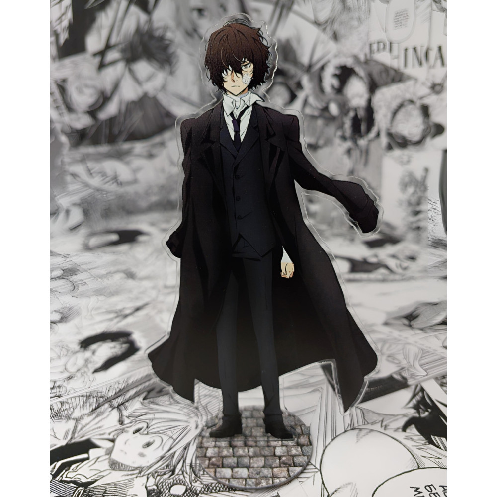 Колекційна акрилова фігурка аніме Bungo Stray Dogs ( Проза бродячих псів ) Осаму Дадзаі 165мм