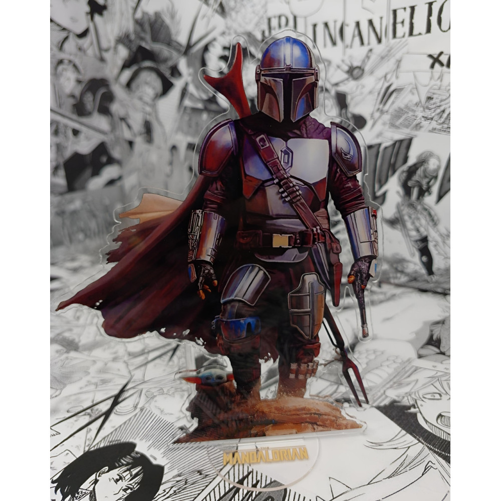 Фігурка колекційна Mandalorian Мандалорець акрилова 165 мм