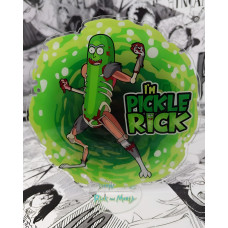 Колекційна акрилова фігурка Rick And Morty Pickle Rick 165мм