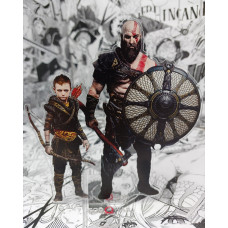 Колекційна акрилова фігурка God of War 165мм