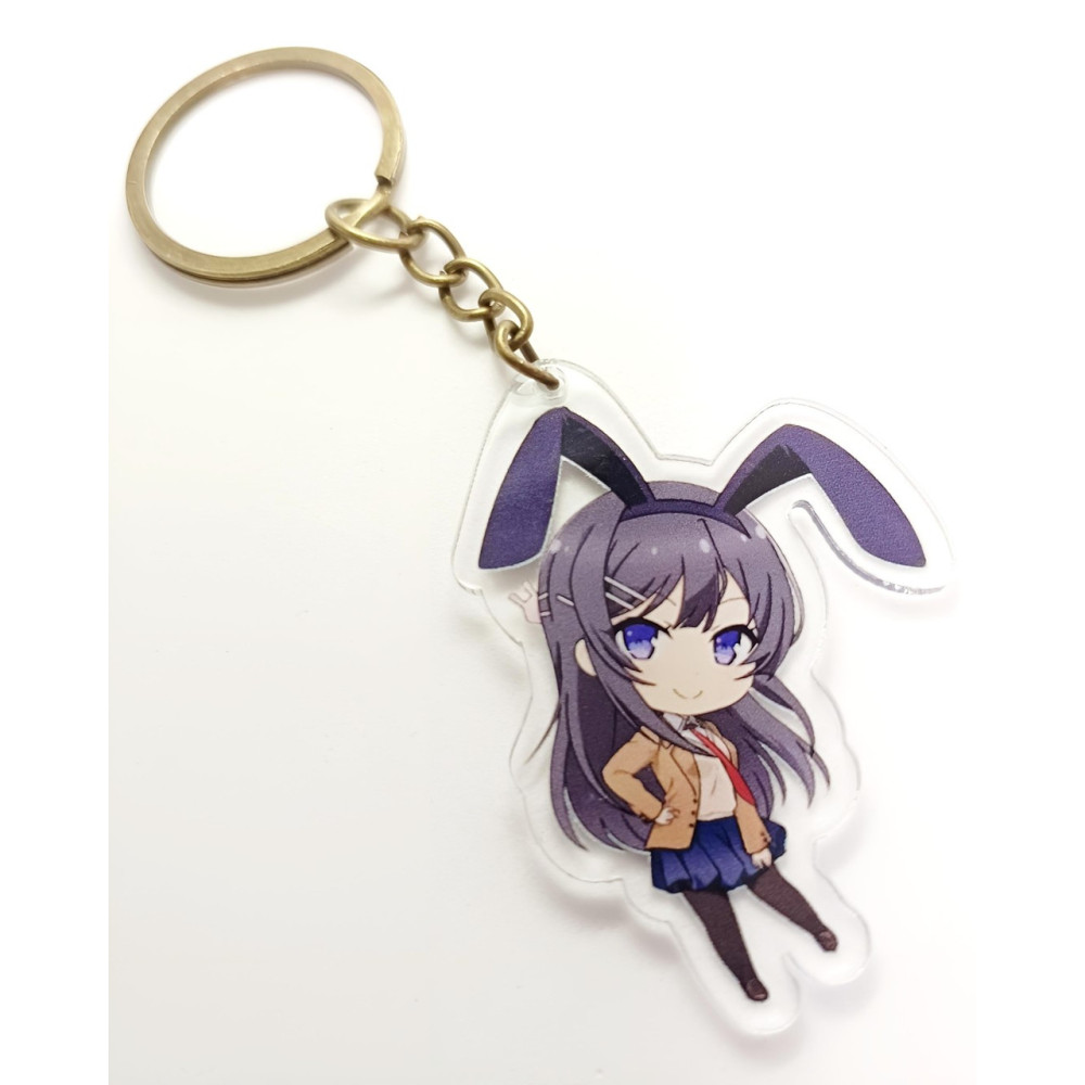 Брелок акриловий Rascal Does Not Dream Of Bunny Girl Senpai Маі Сакурадзіма